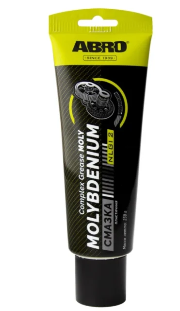 Смазка пластичная ABRO MOLY молибденовая туба 250 г